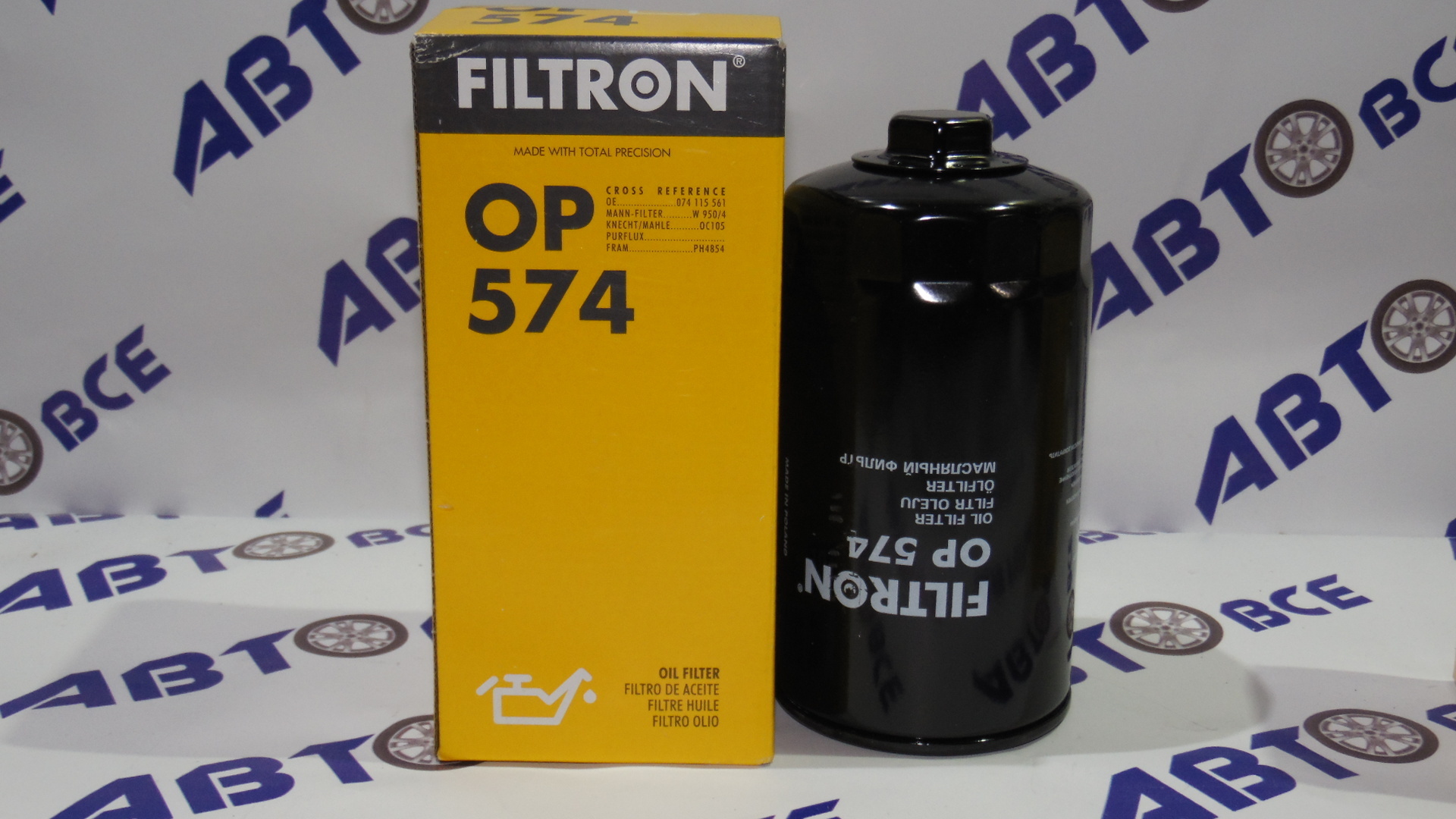 Фильтр масла OP574 FILTRON